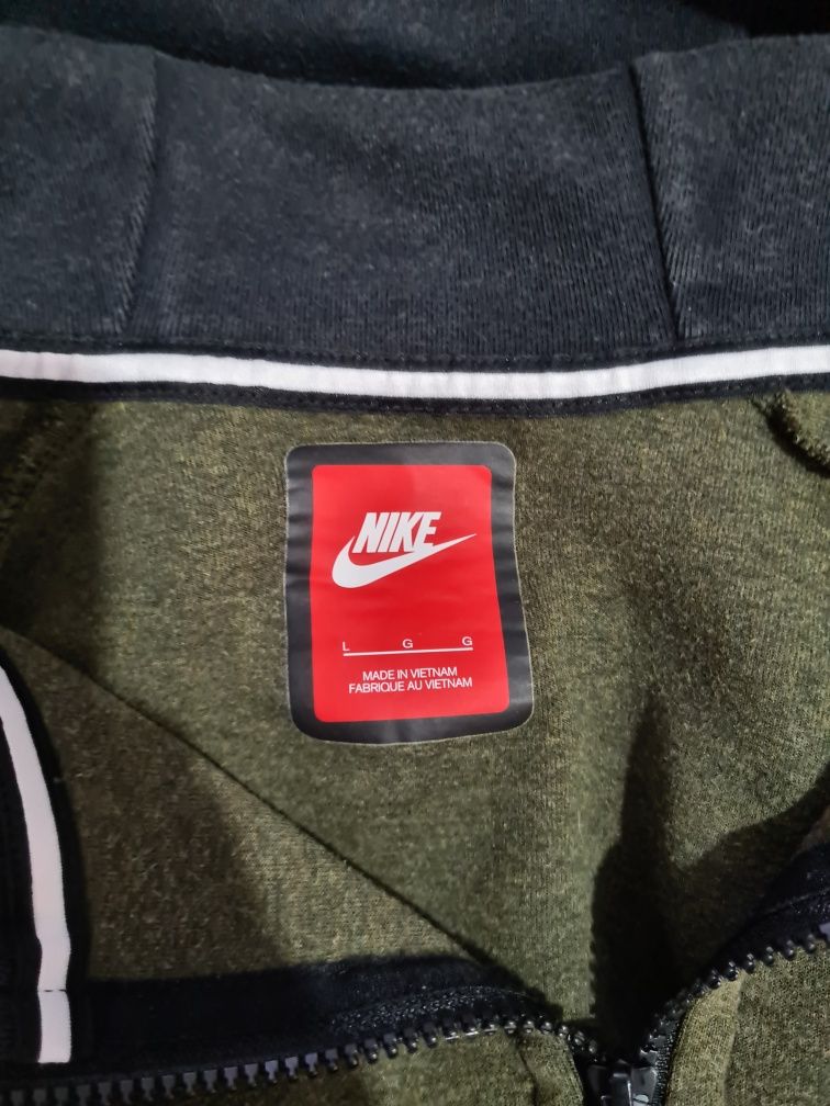 Bluza rozpinana z kapturem Nike tech fleece L