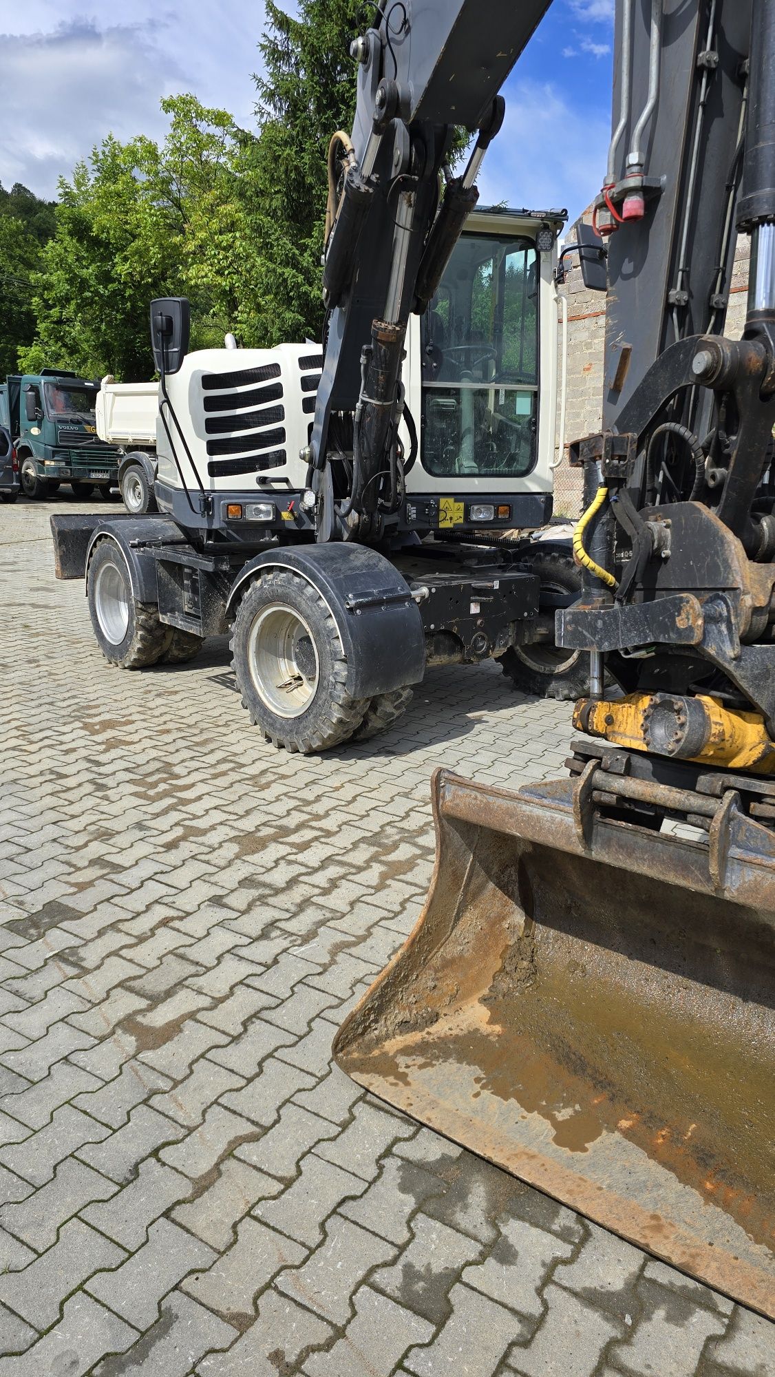 Koparka Terex TW85, koparka 8ton, rototilt, engcon