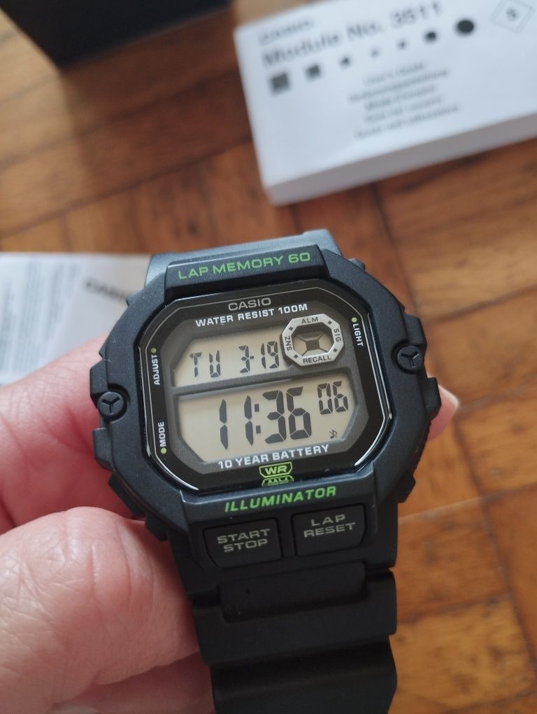 Relógio Casio Illuminator novo