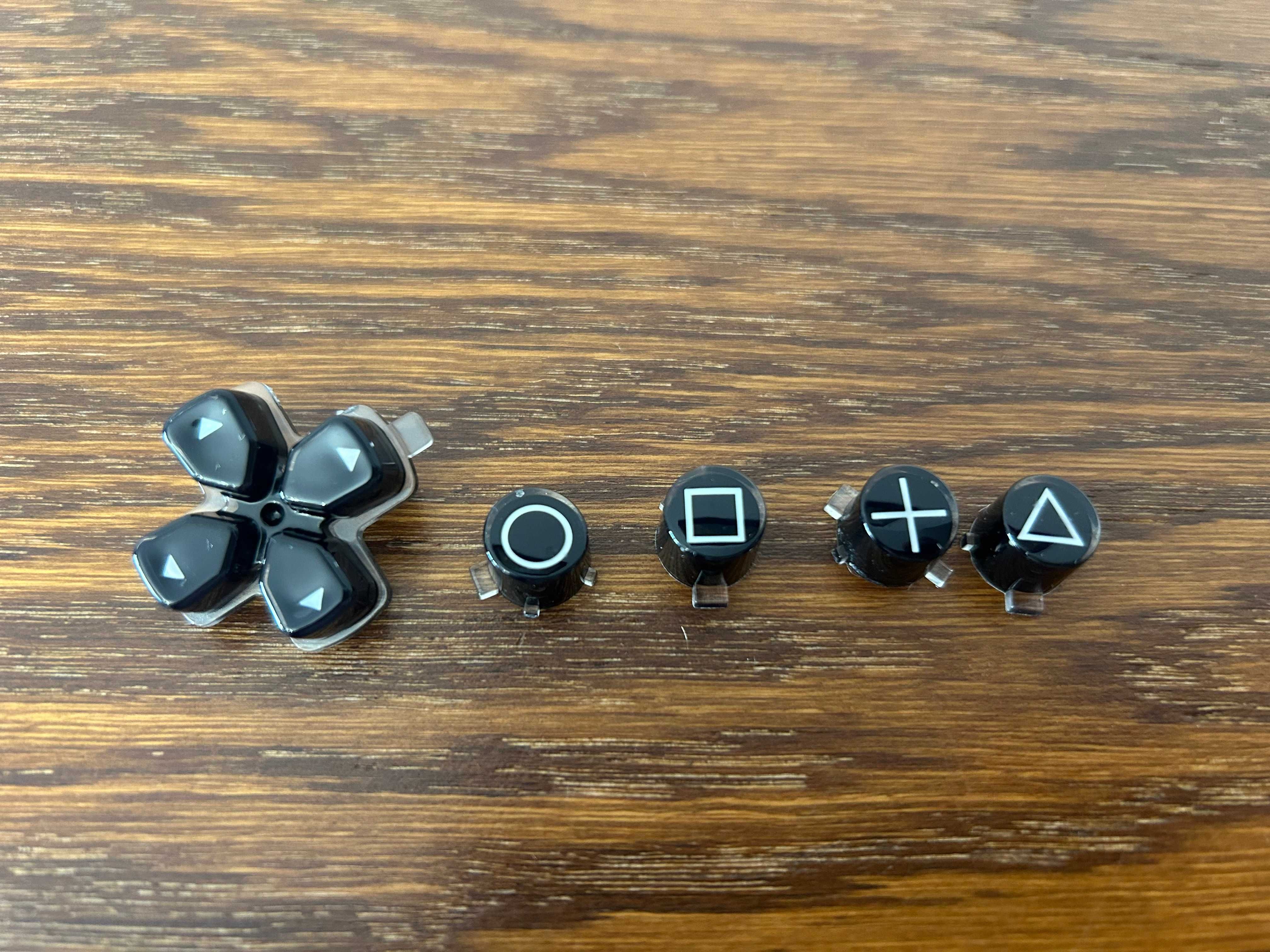 PS5 Playstation 5 przyciski czarne pad kontroler