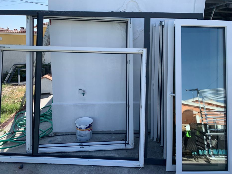 Janelas de PVC com vidro duplo
