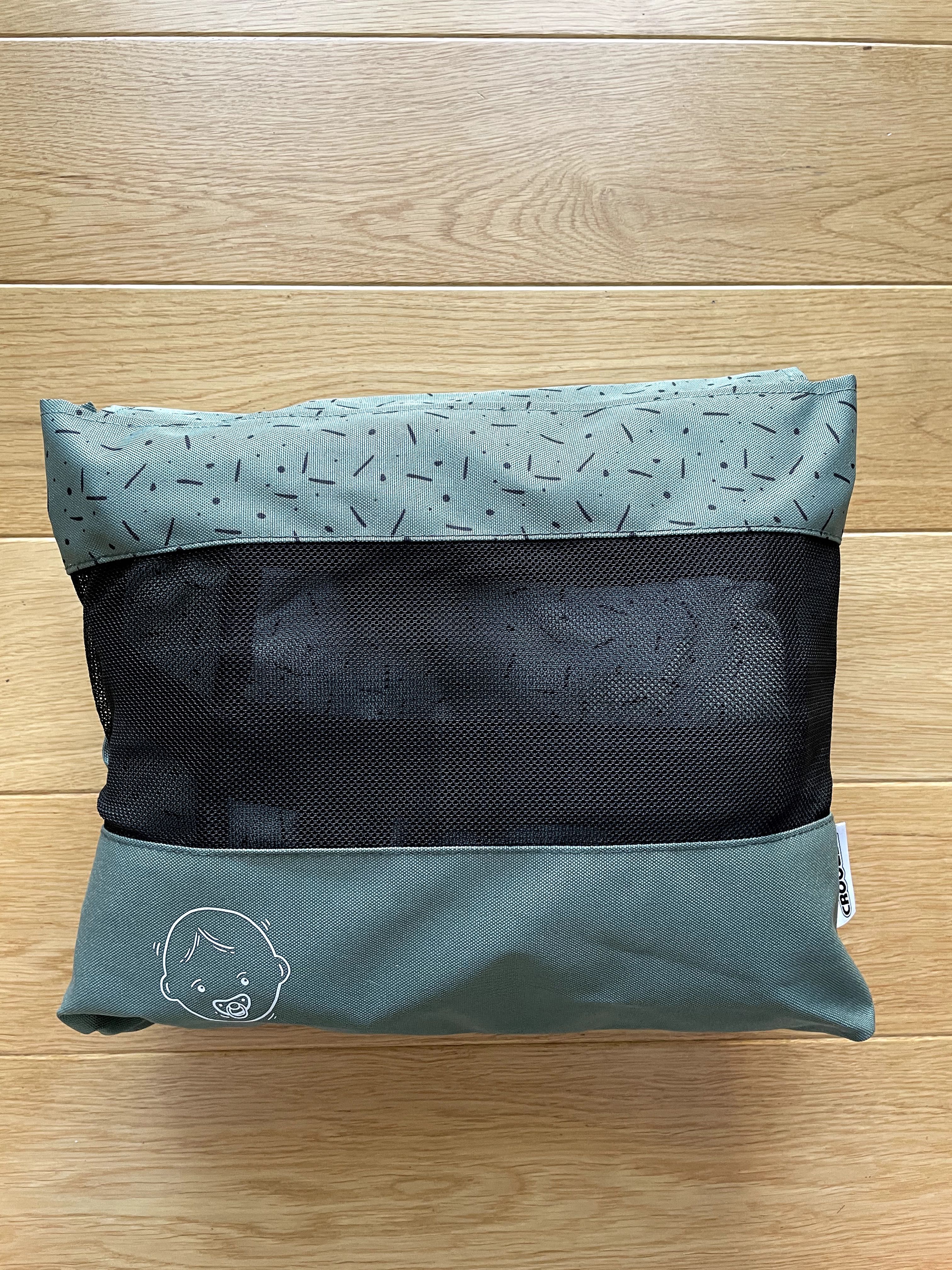 HAMAK DLA NIEMOWLĄT Croozer - Jungle Green + Black. -  NOWY