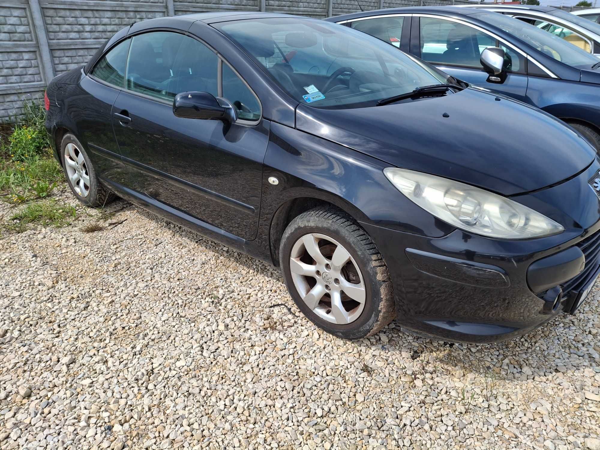 peugeot 307 cc maska błotnik felgi dach skrzynia zderzak lampa