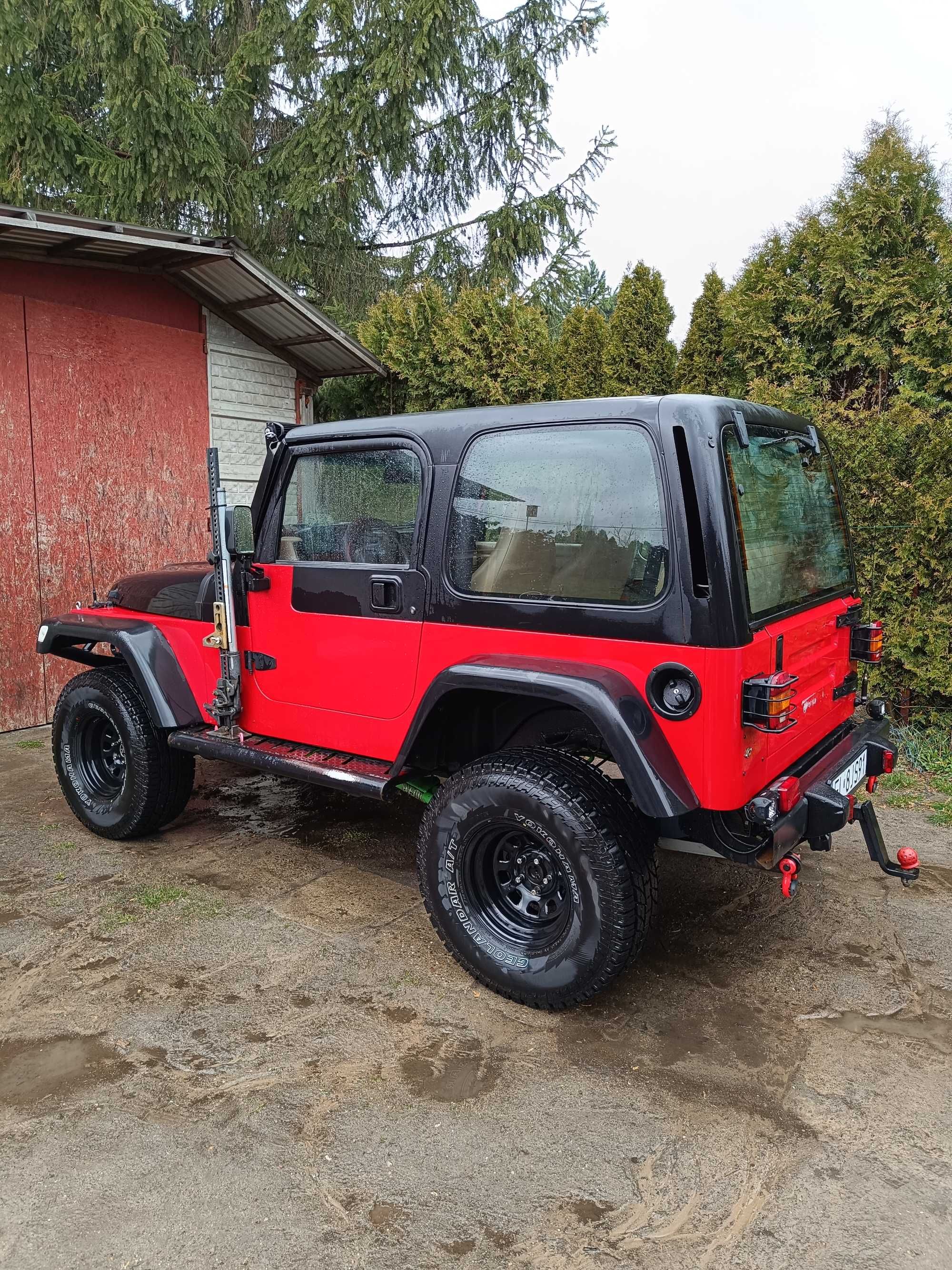 Terenowy 4x4 Jeep wrangler tj Polski salon 4.0. LPG