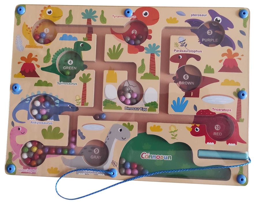 Tablica Magnetyczna Gra edukacyjna Labirynt Montessori Dla Dzieci