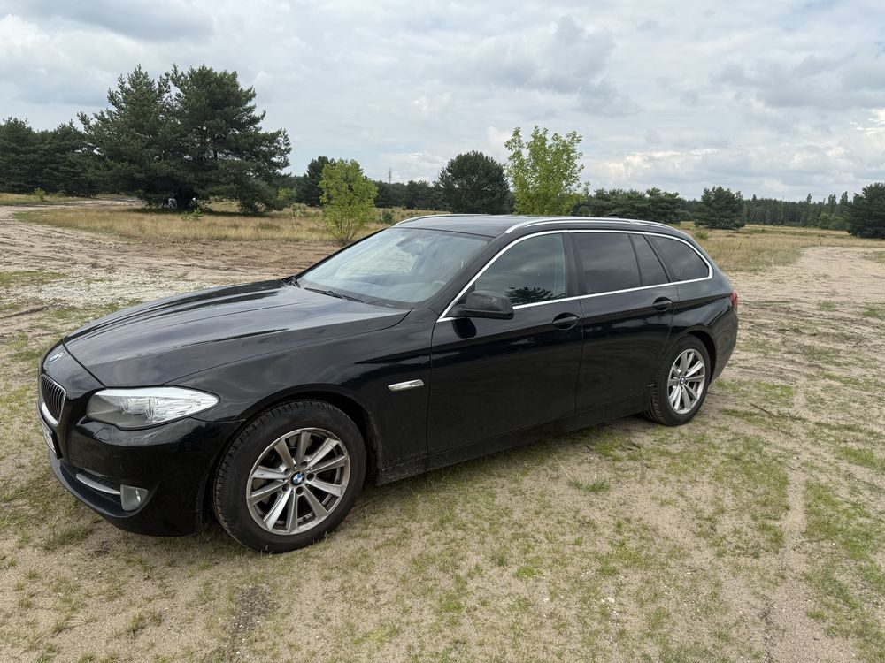 Bmw serii 5 f11, automat, kombii, czarna !!!