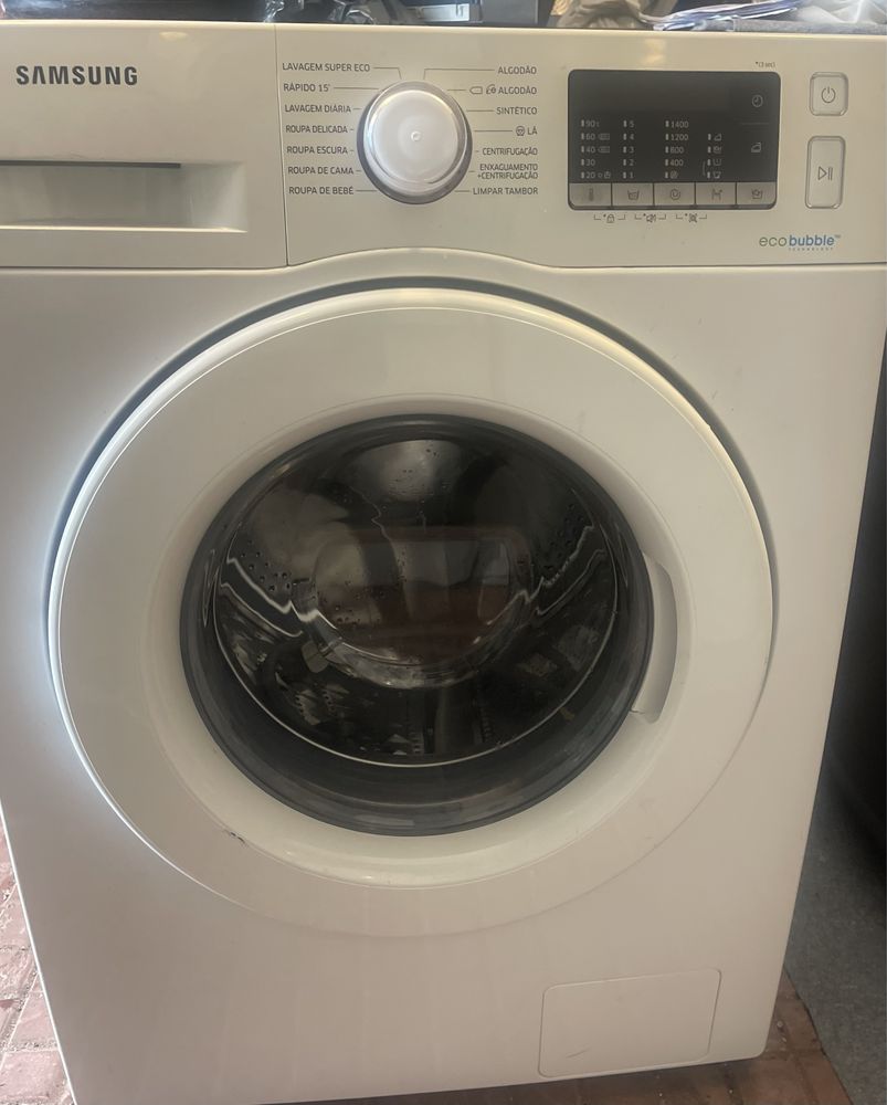 Máquina de lavar roupa Samsung Ecobublle