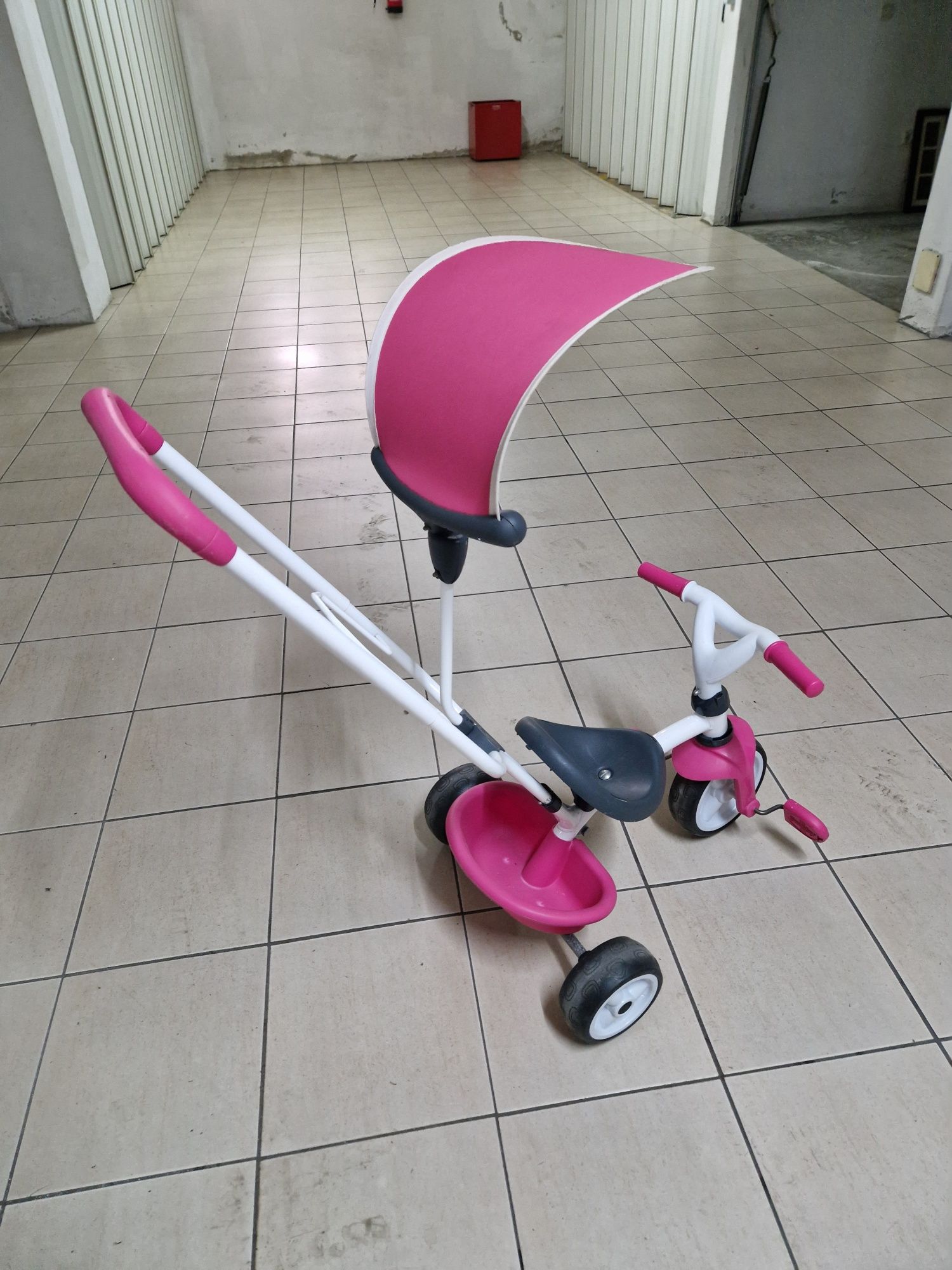 Triciclo Smoby Rosa