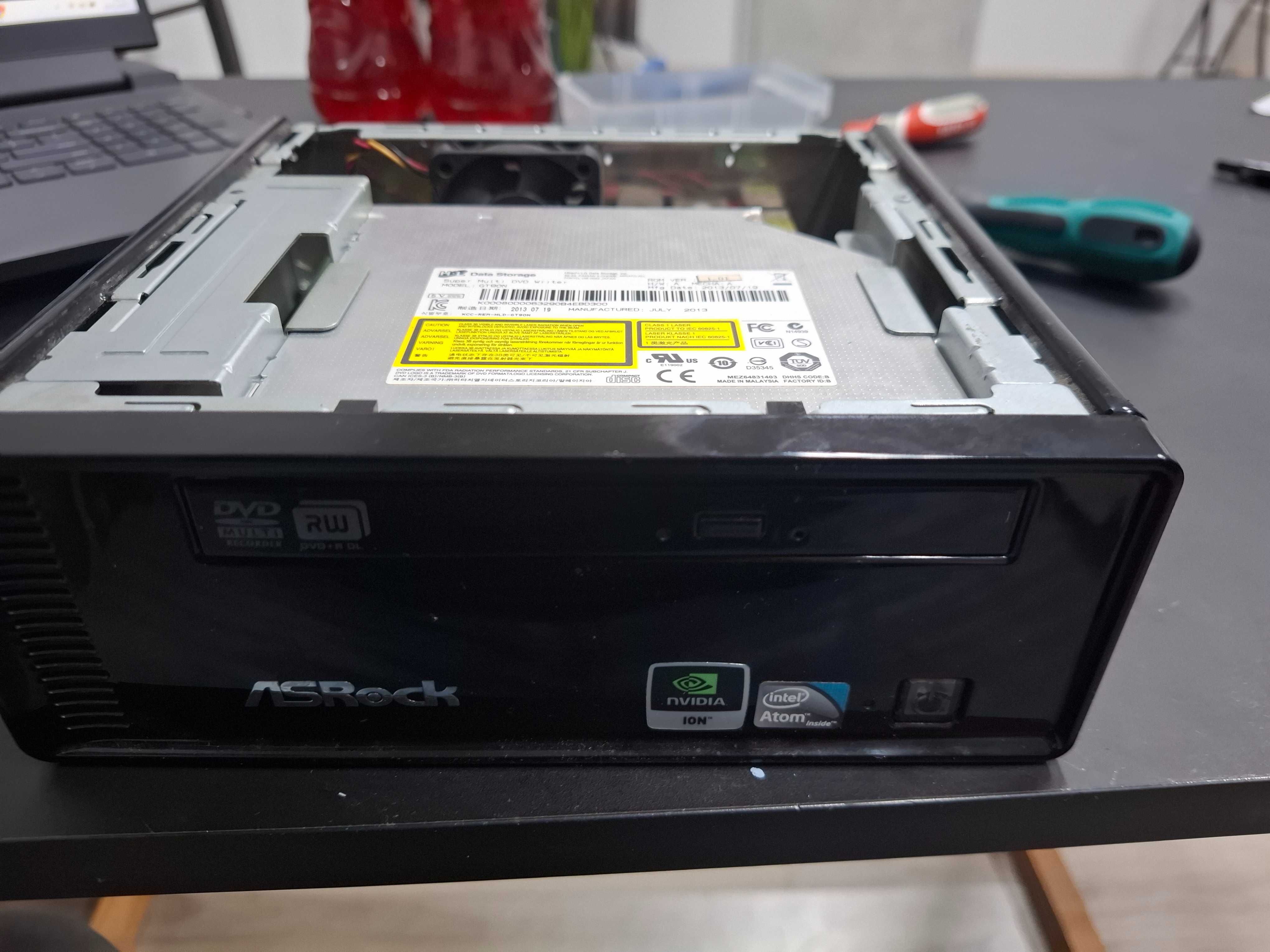 Asrock ION 330 Mini PC Atom 1.6 Ghz Nvidia Windows 7 FV23%