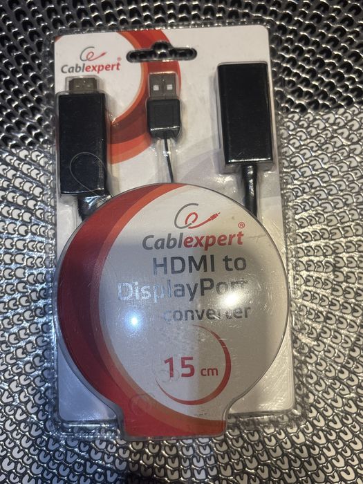 Konwerter HDMI na DisplayPort nowy