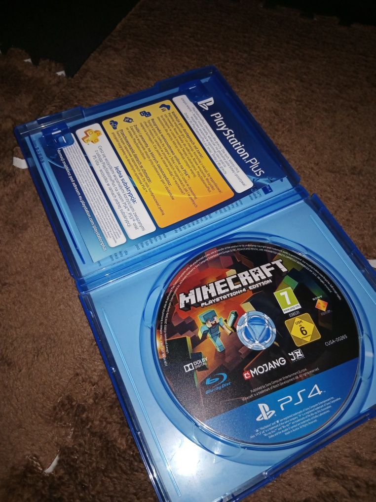 Minecraft ps 4 .