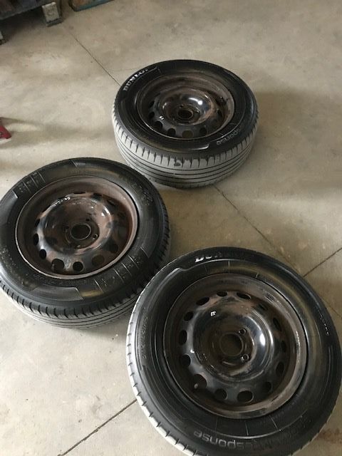 Jantes 15 em Ferro Peugeot Partner Citroen Berlingo
