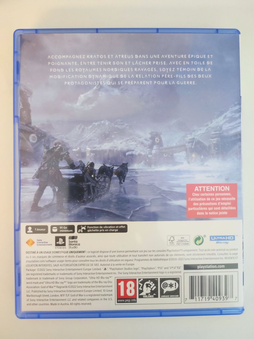 Jogo PS5 God of War Ragnarok