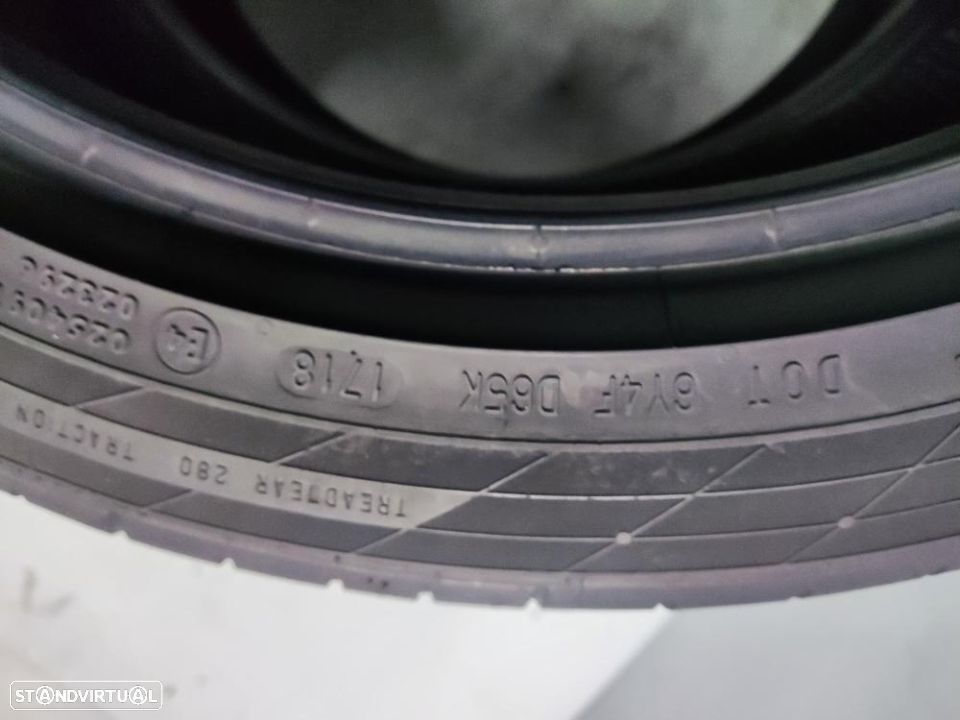 2 pneus como novos 225-45r18 continental - oferta dos portes