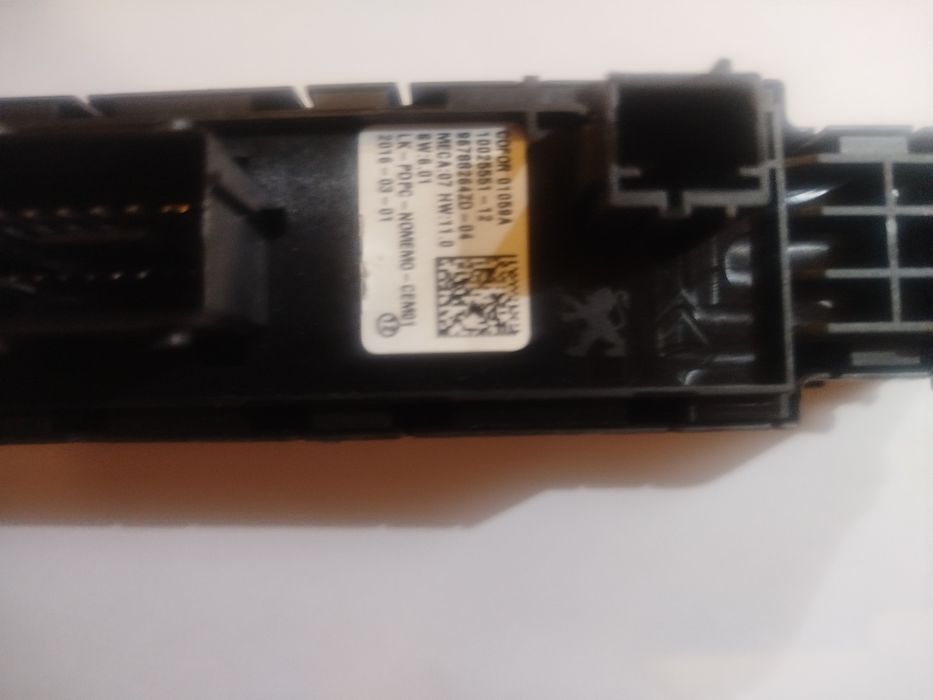 Interruptor de vidros , controlo de espelhos
