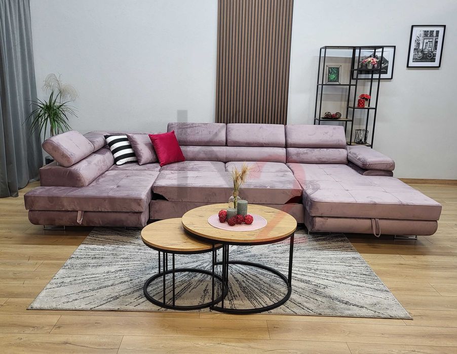 Narożnik Arteon U, rozkładany ,rogówka, kanapa dostawa 3-7dni PROMOCJA