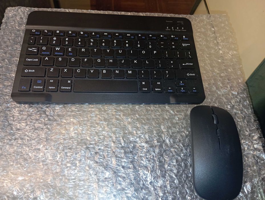 Teclado+ mouse sem fios - novo nunca usado