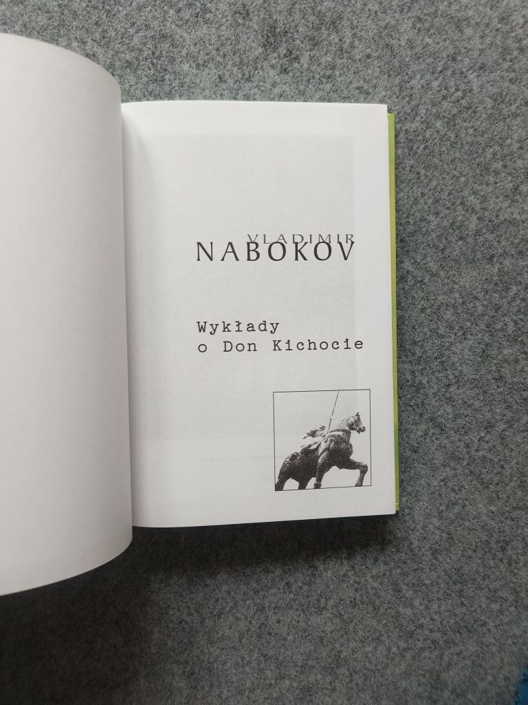 Wykłady o Don Kichocie Vladimir Nabokov Muza