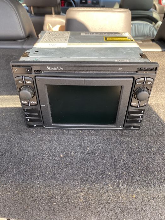 Radio navi skoda superb