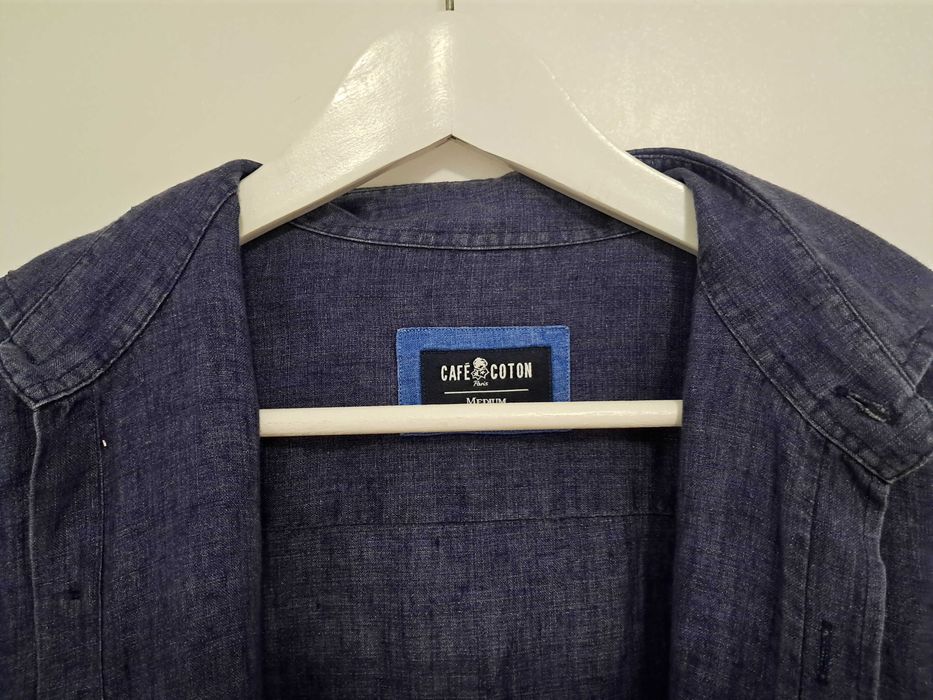 Camisa Homem Algodão Egípcio “CAFÉ COTON” TM Médio