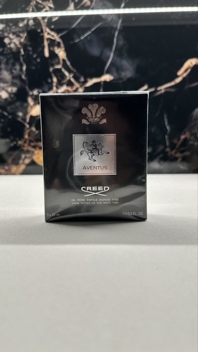 Perfumetka Aluminiowa Zestaw Creed Aventus