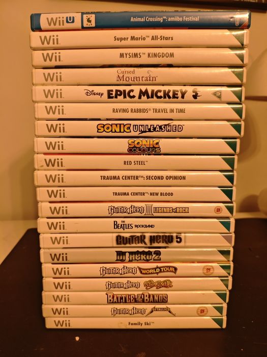 Zestaw gier na Wii 20 sztuk