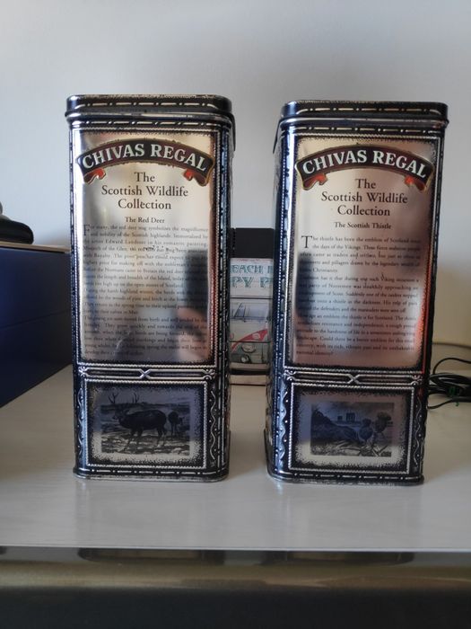 Caixas whisky Chivas Regal (coleção)
