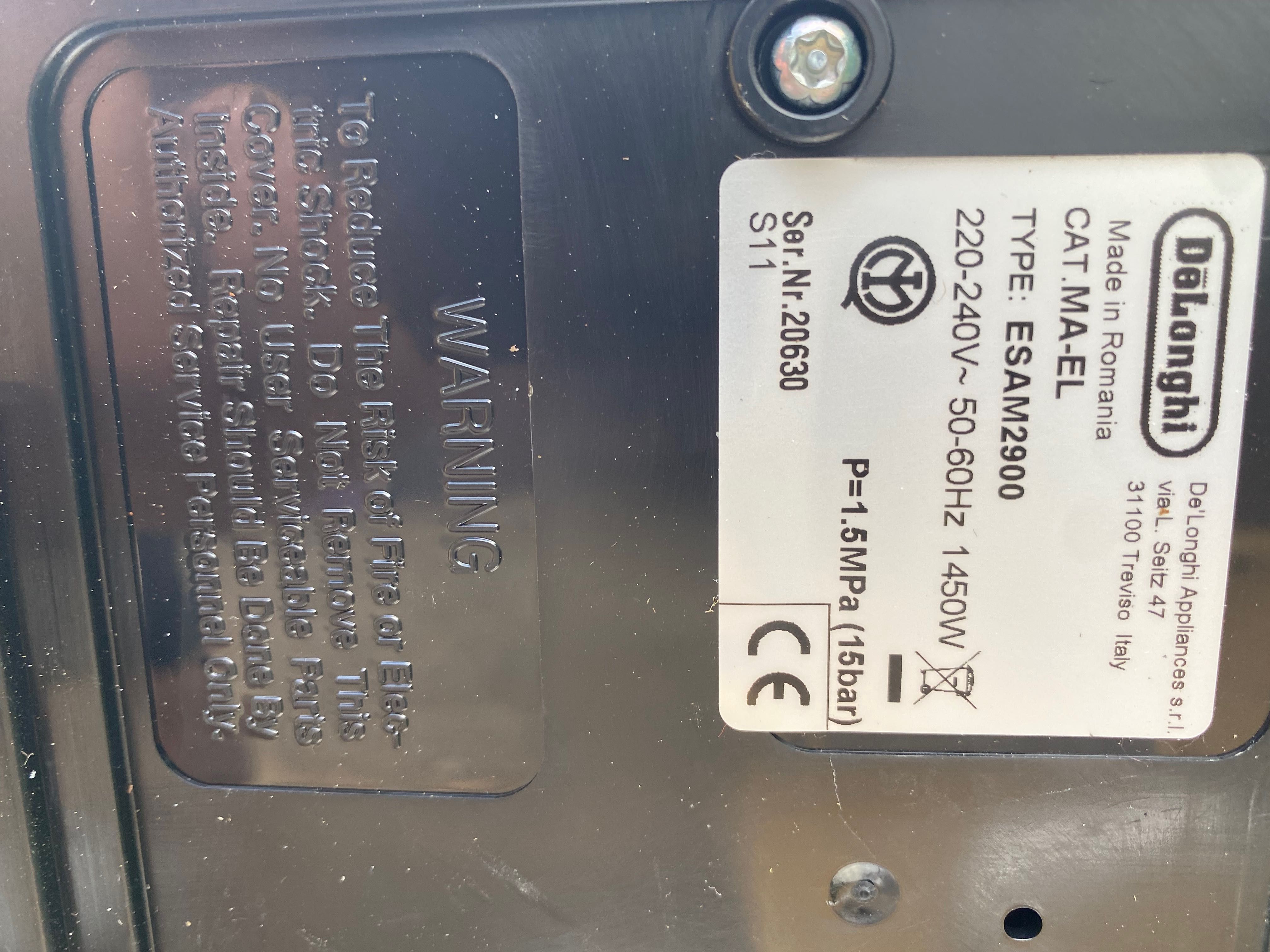 Кавоварка Delonghi Caffe Cortina ESAM2900