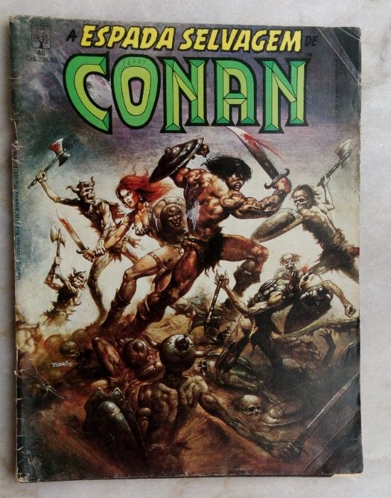 Revistas de banda desenhada - A espada selvagem de Conan