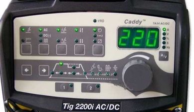 Esab Caddy Tig 2200i AC/DC panel TA34 Puls (chłodzony cieczą)