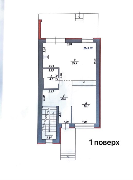 Чайки Продаж будинку 211 кв.м 5 соток