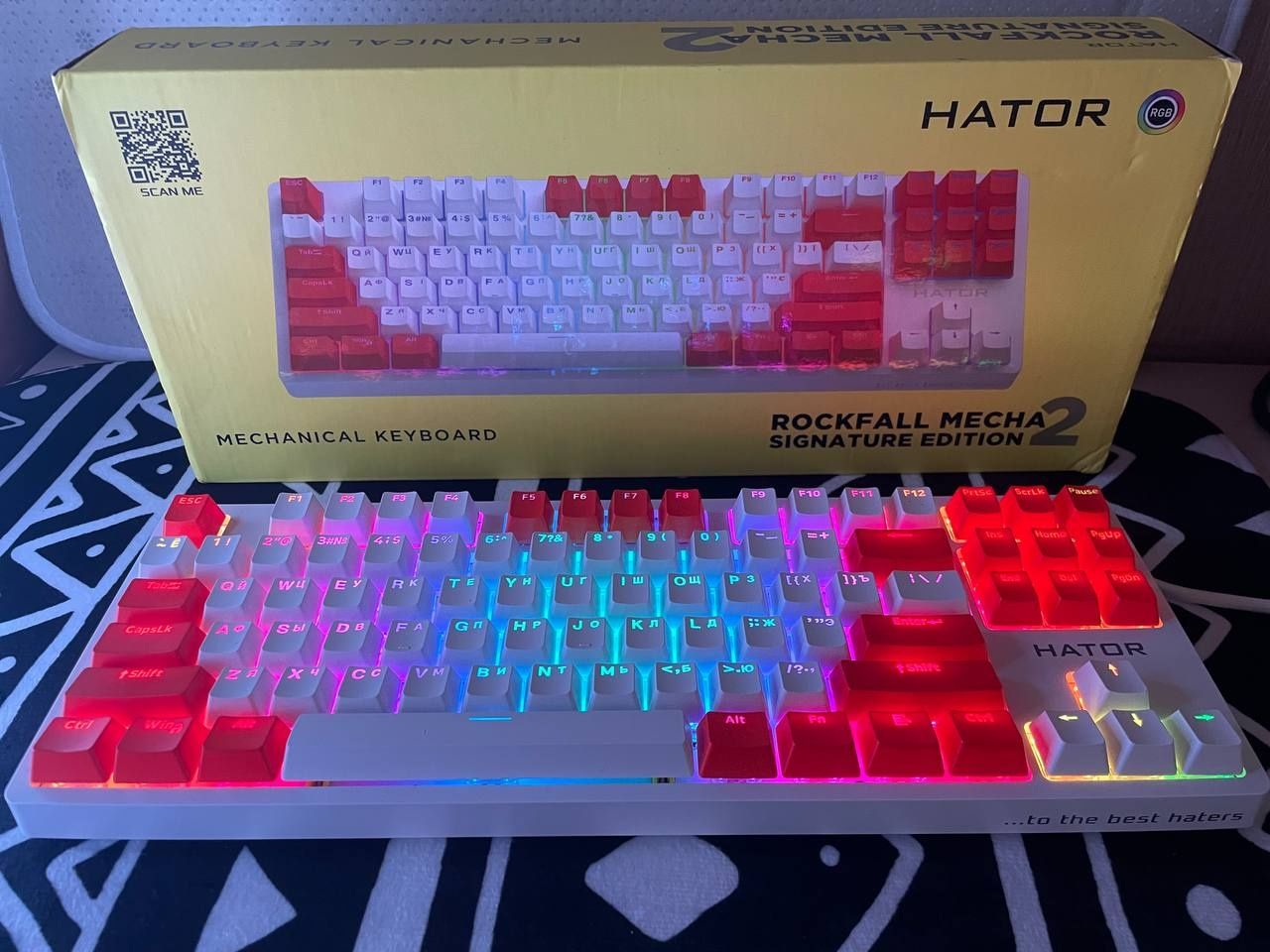 Механіка! Клавіатури Hator, Logitech, Ajazz
