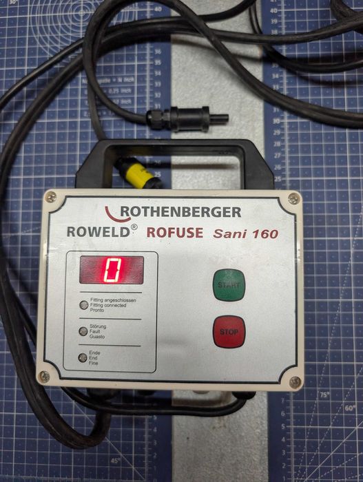 Zgrzewarka ROWELD ROFUS SANIT 160. Do rur odpływowych.