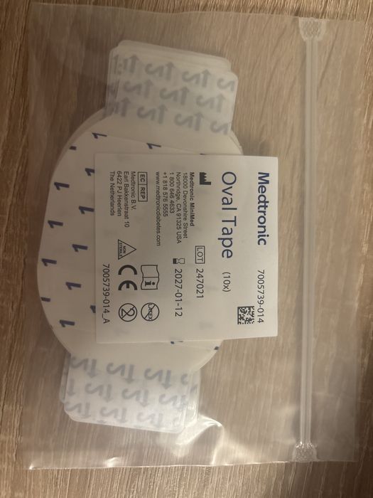 Plastry Medtronic Oval Tape