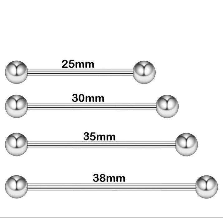 Штанга/Пирсинг,пуп,губа,язык,хрящ,нос,бровь(лабрет,штанга,банан,смайл