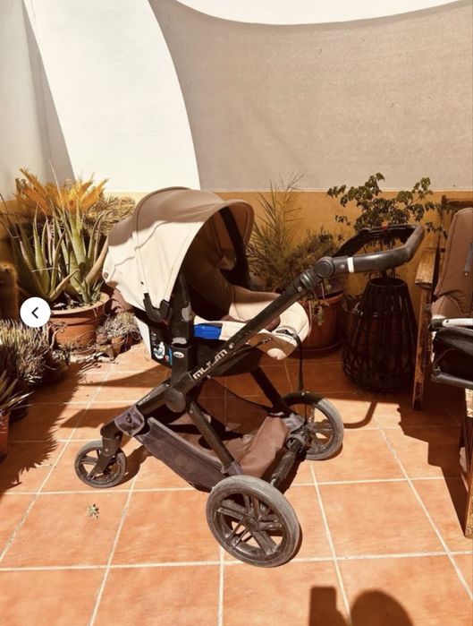 Carrinho bebe Jane Muum 3 em 1