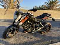Mota KTM Duke 125 ABS | Pneu Traseiro Michelin Sobressalente Incluído