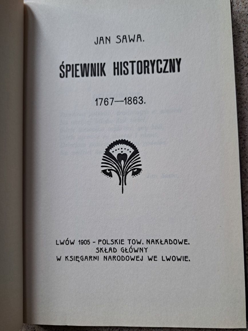 Przewodnik warszawski i Śpiewnik Historyczny