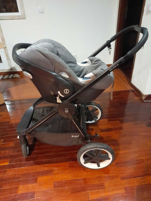 Conjunto Cybex - Carrinho, Ovo e Base