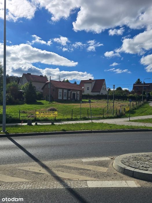 Nieruchomość gruntowa o pow 0,1809 ha dom po pow zabudowy 115m2