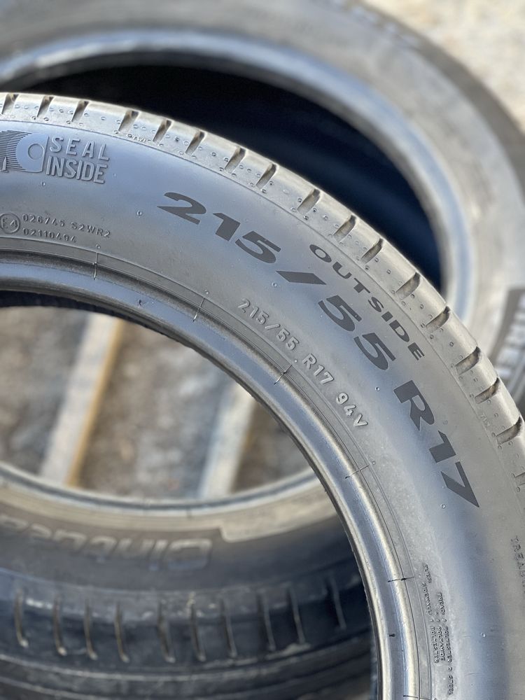 215/55 R17 Pirelli Cinturato P7 2022 рік 6.3мм