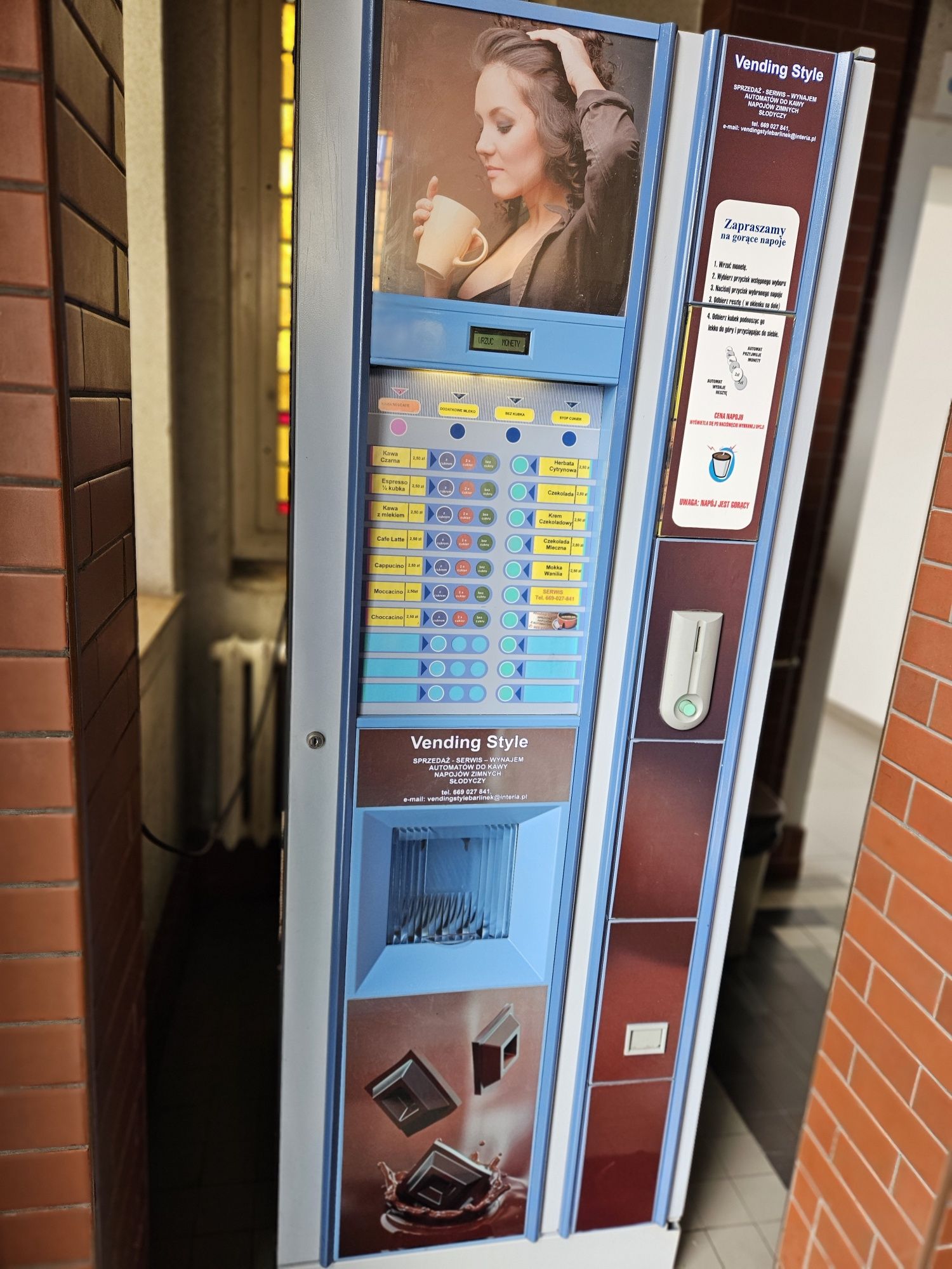 Automat do kawy kawomat vending