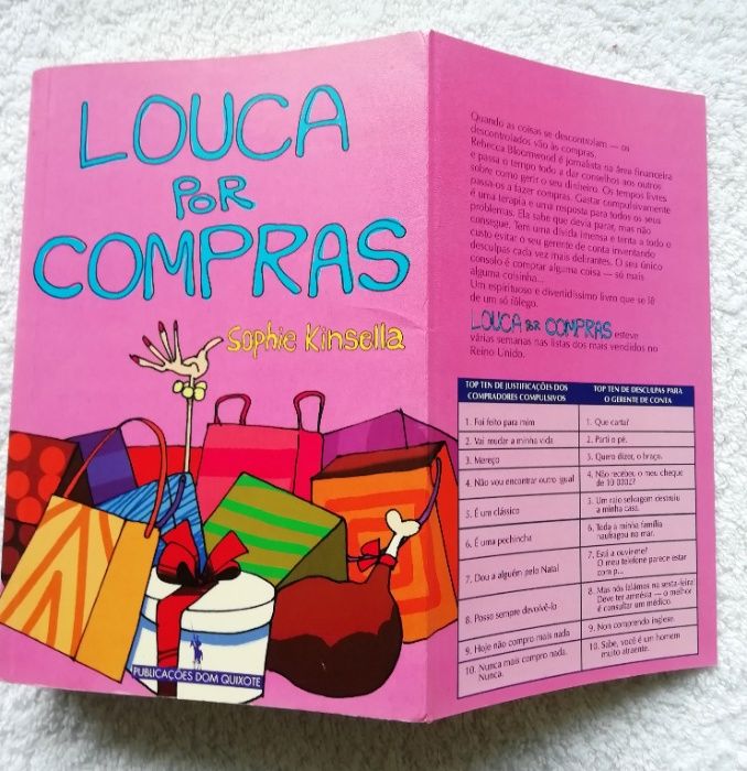 Louca por Compras  de Sophie Kinsella- Dom Quixote