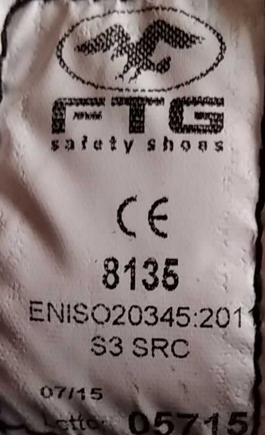 buty robocze FTG 39 #167