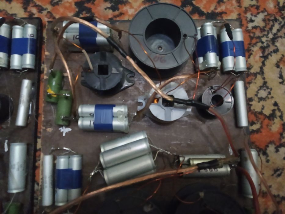 Акустические фильтра для трёх полосной АС от Кливер,Корвет.100 гдн 3-8