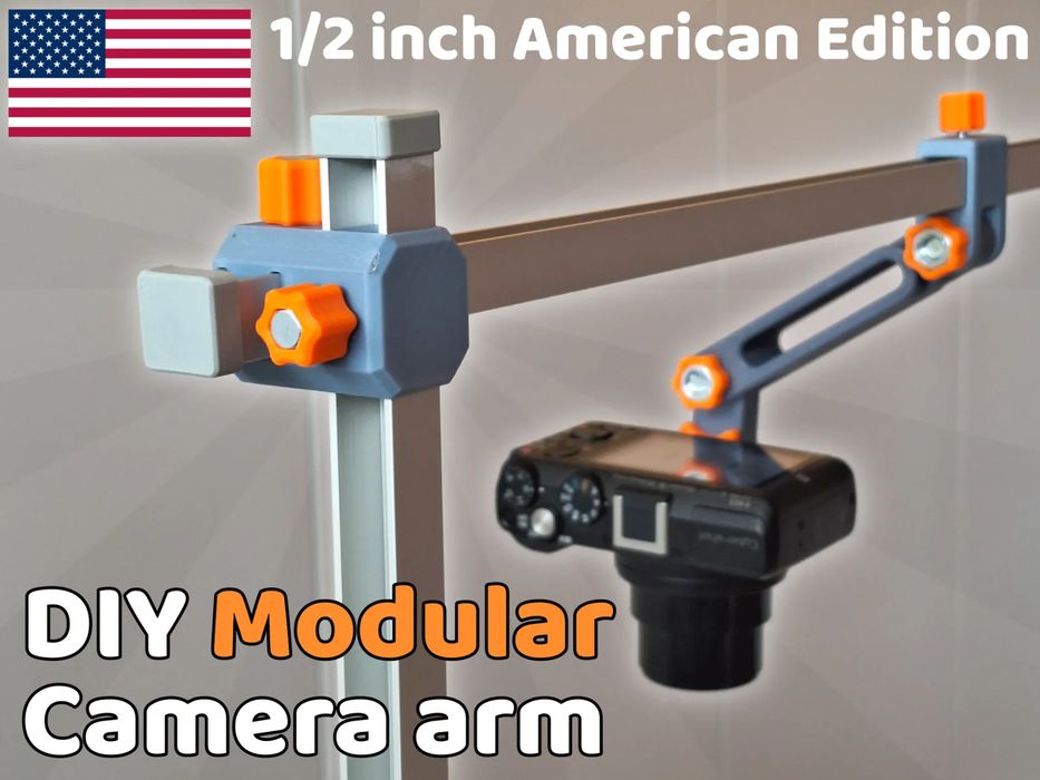 Setup Câmera Aérea DIY Modos Ajustáveis