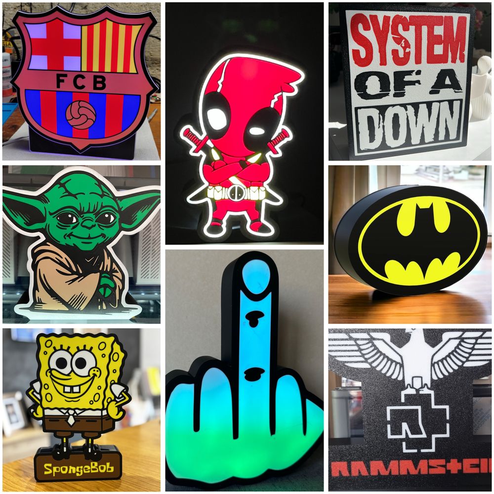 Led box, light box