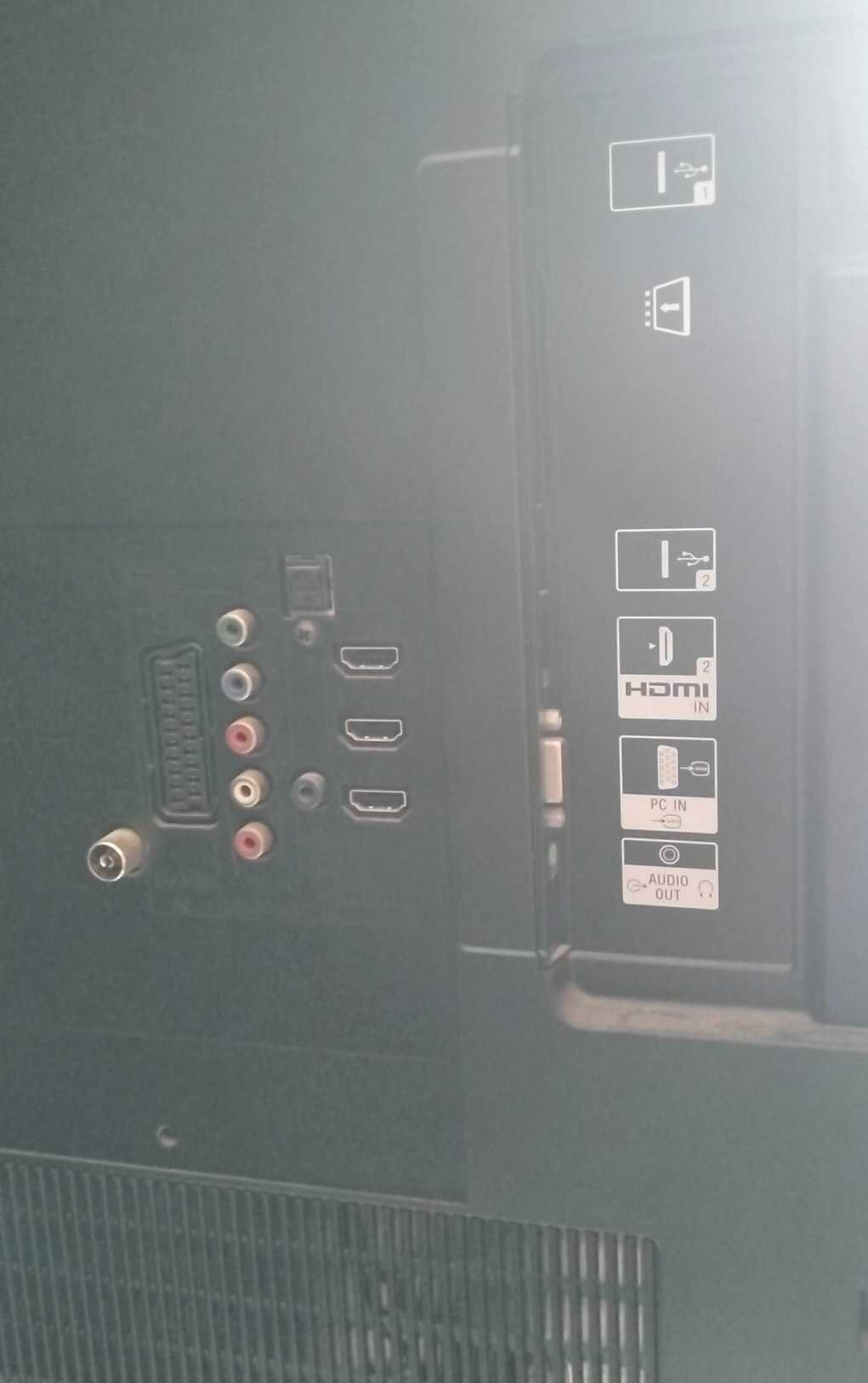 Sony Bravia KDL-46EX520 plus dekoder DVBT2 46 cali kabel HDMI
