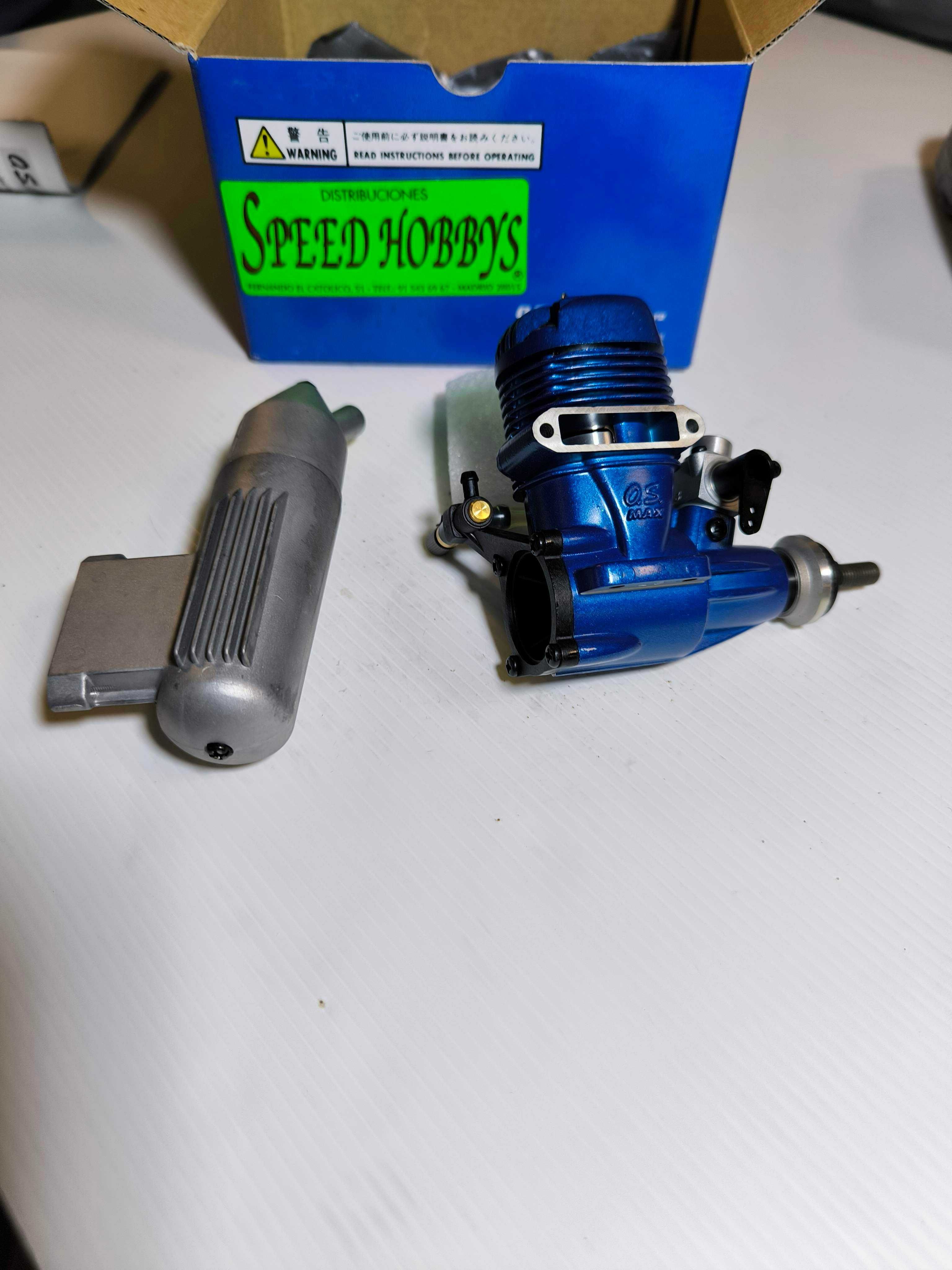 Vendo motor OS .40 LA novo na caixa (Motor 2)