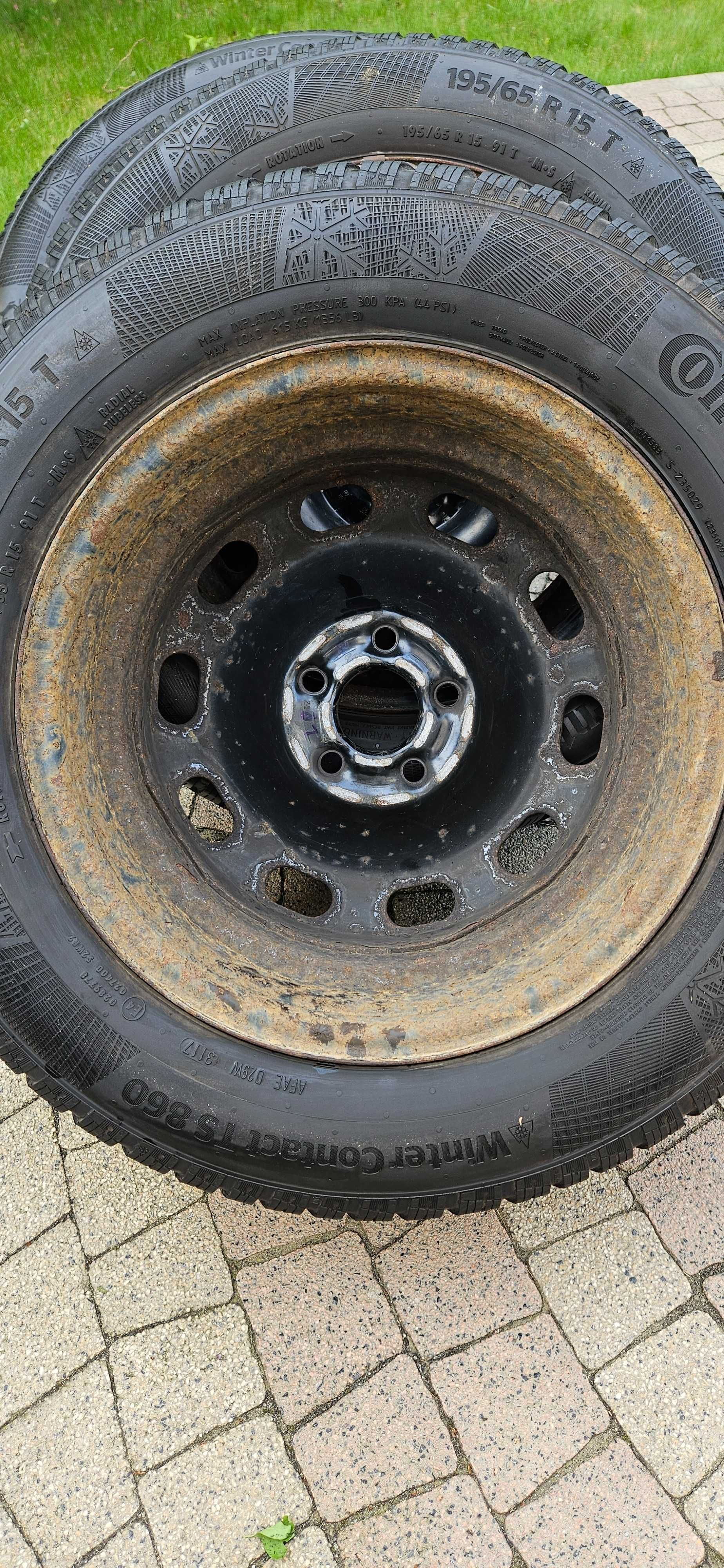Koła zimowe 4 x Continental WinterContact TS 860 195/65R15 91T